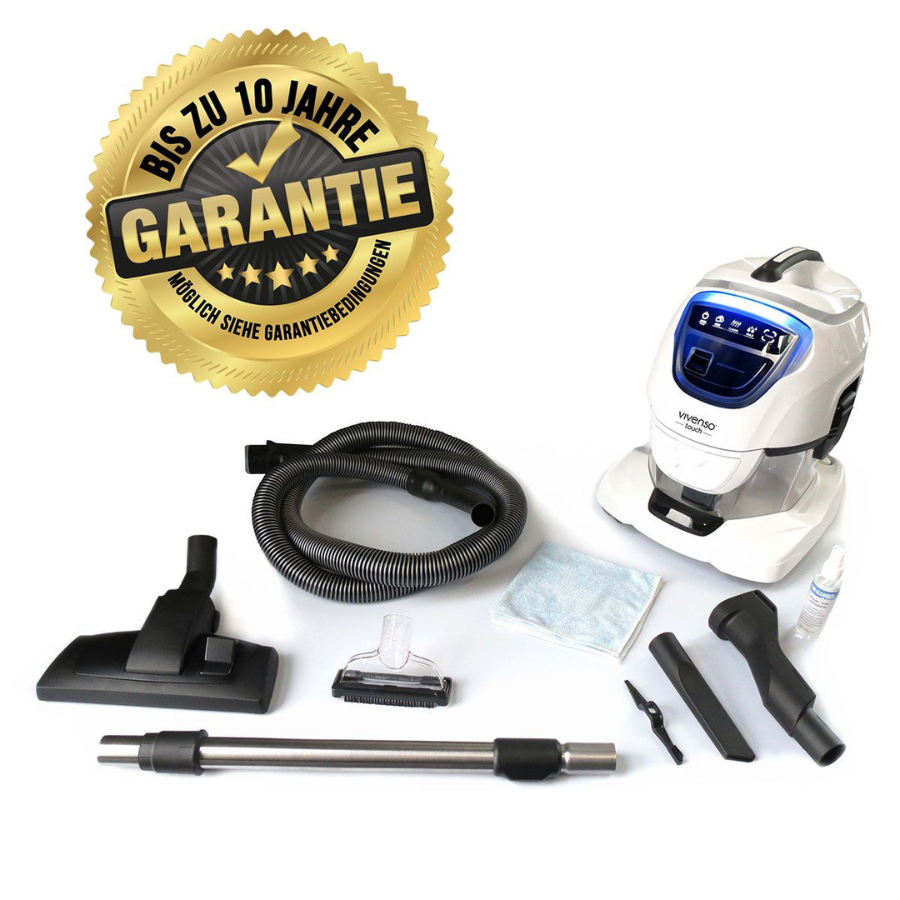 Garantie beim Vivenso Wasserstaubsauger